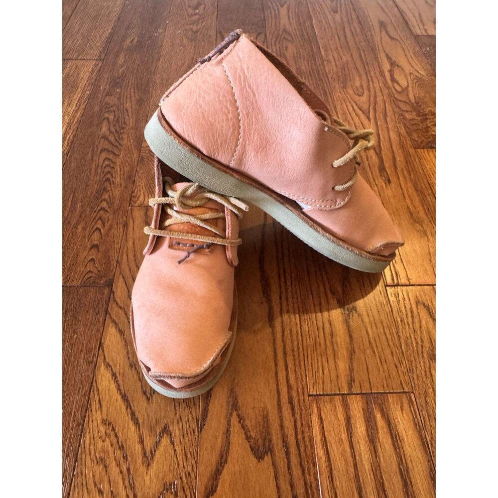 Satorisan Benirras Mid Astex Ankle Women's Shoes EU 37 US 7 Peach Pink Leather